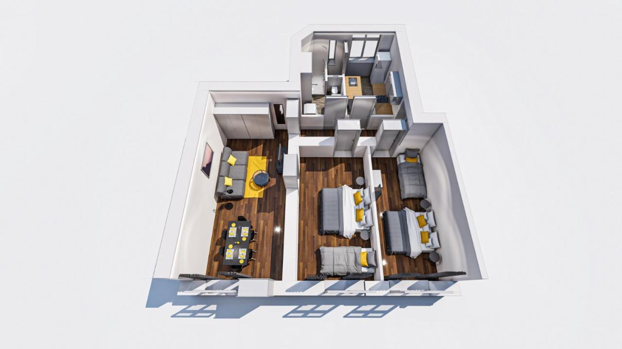 Апартаменты Freshly Renovated 2Br&Lr+Walk-In Rainshower Берлин Экстерьер фото